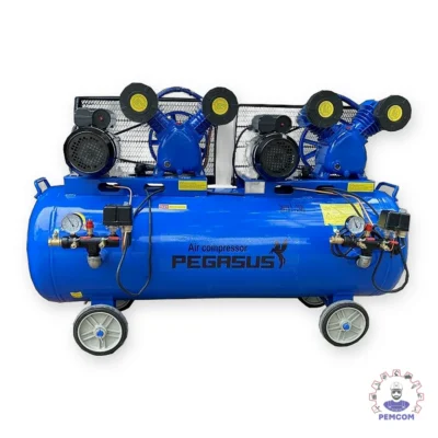 MÁY NÉN KHÍ DÂY ĐAI PEGASUS MODEL TM-V-0.25/8x2-230L