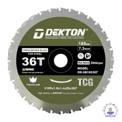 Lưỡi cắt hợp kim đa năng 185mm chất lượng cao Dekton DK-SB18536T