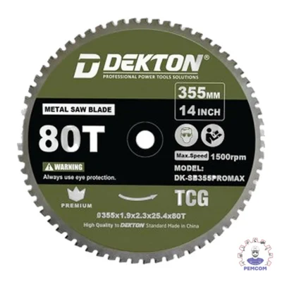 Lưỡi cắt hợp kim đa năng 355mm cao cấp Dekton DK-SB355PROMAX