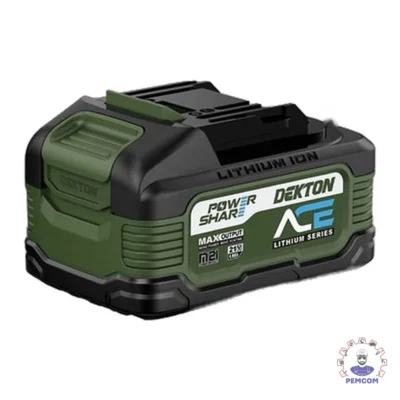 Pin M21 4.0Ah cell Samsung tích hợp đèn Dekton M21-B4100XPROMAX