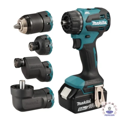 Máy khoan và vặn vít dùng pin Makita DDF491RTJ