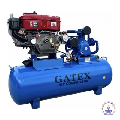 Máy nén khí chạy dầu diesel GATEX DS100300-16BAR 10HP 330 lít áp 16 bar