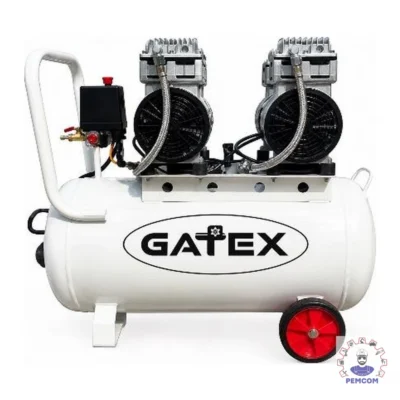 Máy nén khí không dầu GATEX 2 đầu nén 2HP 50 lít
