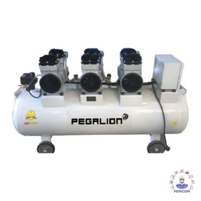 Máy nén khí không dầu giảm âm Pegalion TM-OF1100x3-180L 4.5HP 180 lít