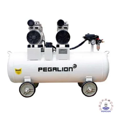 Máy nén khí không dầu giảm âm Pegalion TM-OF550x2-70L 1.5HP 70 lít